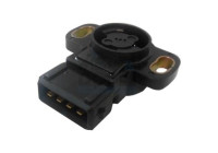 Sensor, throttle valve adjustment