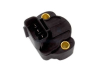 Sensor, throttle valve adjustment