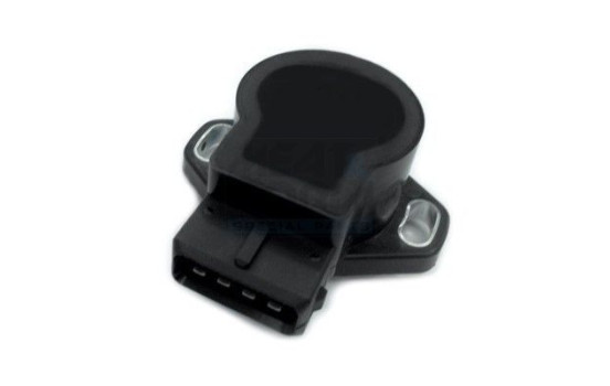Sensor, throttle valve adjustment