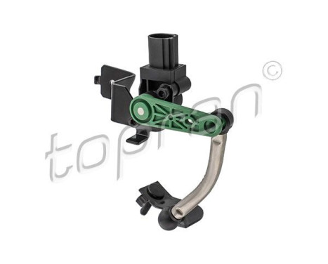 sensor, headlamp leveling adjustment element