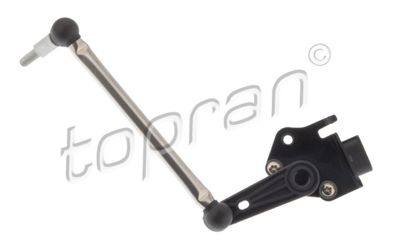 sensor, headlamp levelling adjustment element