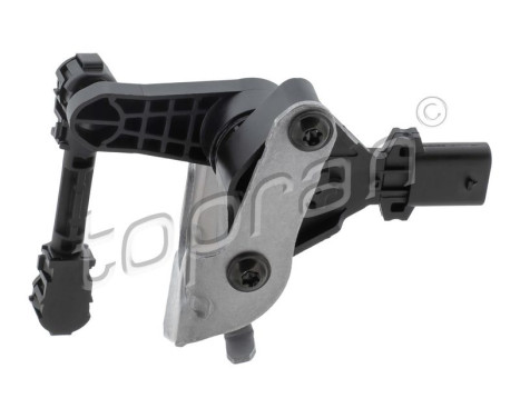 sensor, headlamp levelling adjustment element