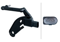 sensor, headlight height adjustment control element