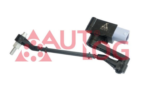 sensor, headlight leveling adjustment element