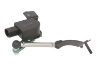 sensor, headlight leveling adjustment element