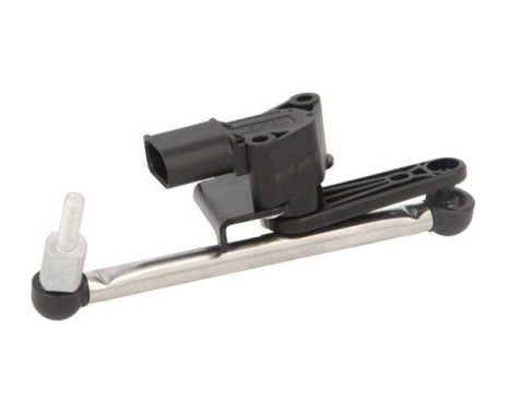 sensor, headlight leveling adjustment element