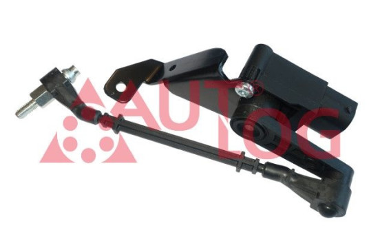 sensor, headlight leveling adjustment element