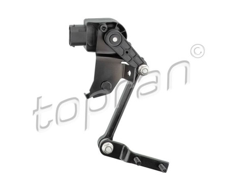 sensor, headlight leveling adjustment element