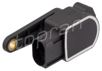 Sensor, light beam control