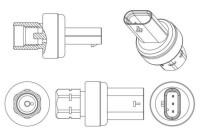 Pressure Switch, air conditioning BEHR *** PREMIUM LINE ***