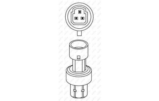 Pressure Switch, air conditioning EASY FIT
