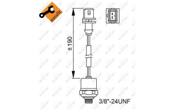 Pressure Switch, air conditioning EASY FIT, Image 3