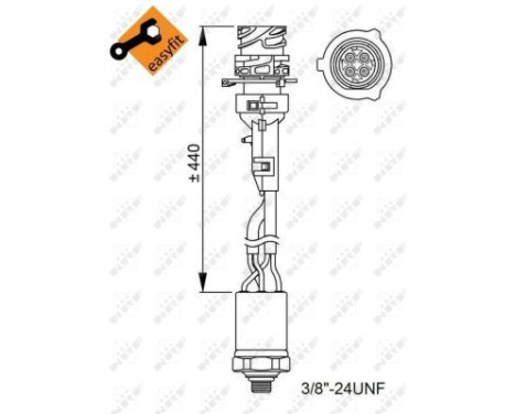 Pressure Switch, air conditioning EASY FIT, Image 6