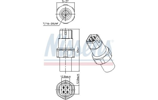 Pressure switch, air conditioning **FIRST FIT**, Image 6