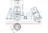 Pressure switch, air conditioning