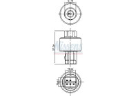 Pressure switch, air conditioning