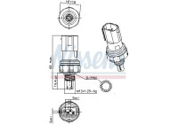 Pressure switch, air conditioning