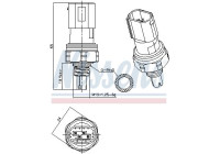 Pressure switch, air conditioning