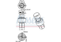 Pressure switch, air conditioning