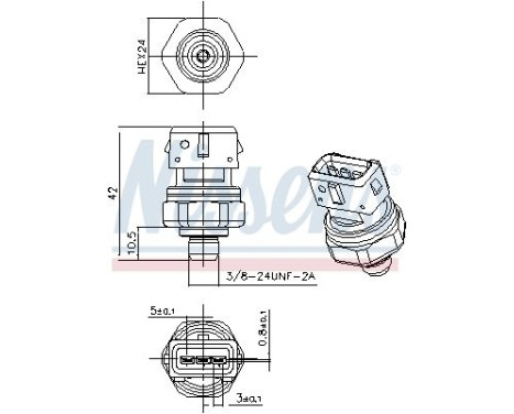 Pressure switch, air conditioning