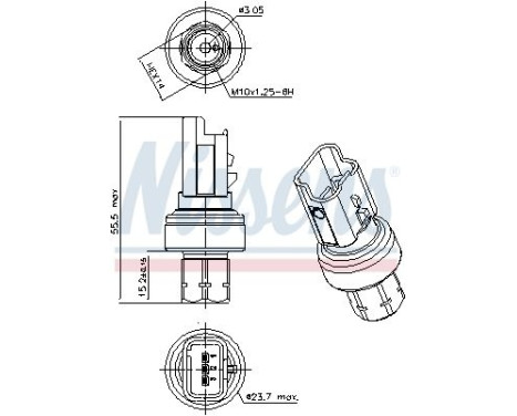 Pressure switch, air conditioning, Image 6