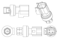 Pressure switch, air conditioning