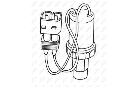 Pressure switch, air conditioning