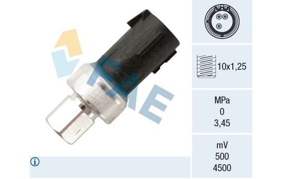 Pressure switch, air conditioning