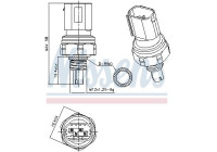Pressure switch, air conditioning