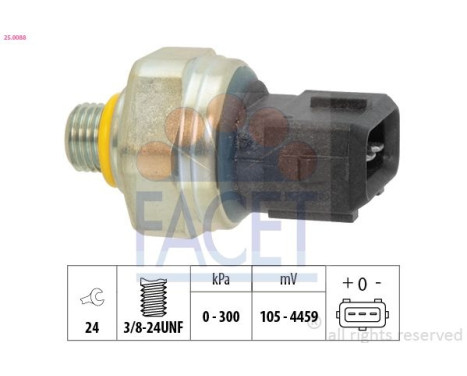 Pressure switch, air conditioning