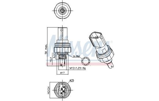 Pressure switch, air conditioning, Image 5