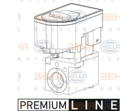 Solenoid Valve, air conditioning BEHR HELLA SERVICE *** PREMIUM LINE ***