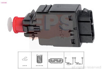 Brake Light Switch Made in Italy - OE Equivalent 1.810.081 EPS Facet