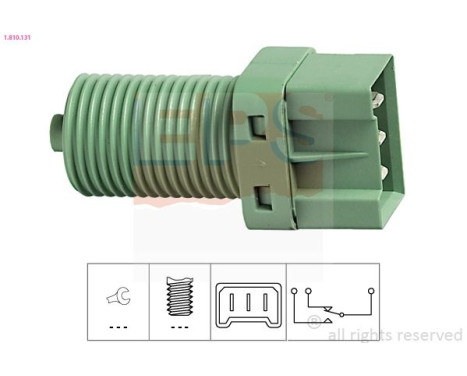 Brake Light Switch Made in Italy - OE Equivalent 1.810.131 EPS Facet