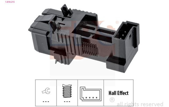 Brake Light Switch Made in Italy - OE Equivalent 1810215 EPS Facet