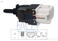 Brake Light Switch Made in Italy - OE Equivalent 7.1292 Facet