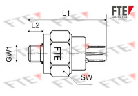 Brake light switch