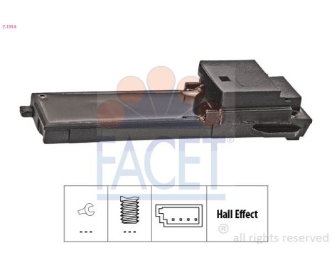 Switch, clutch control (cruise control) Made in Italy - OE Equivalent