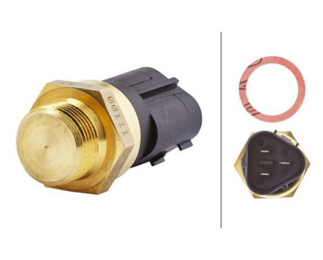 Temperature Switch, radiator fan 6ZT 007 800-111 Hella