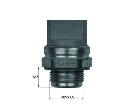 Temperature switch, radiator fan