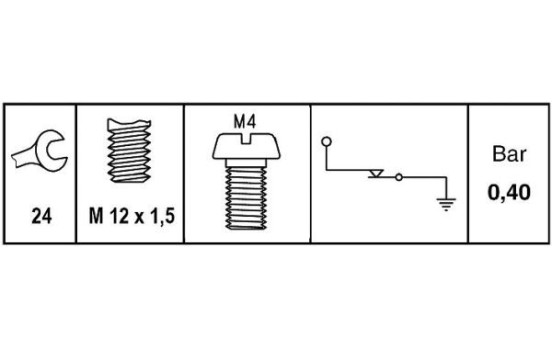 Oil Pressure Switch, Image 2