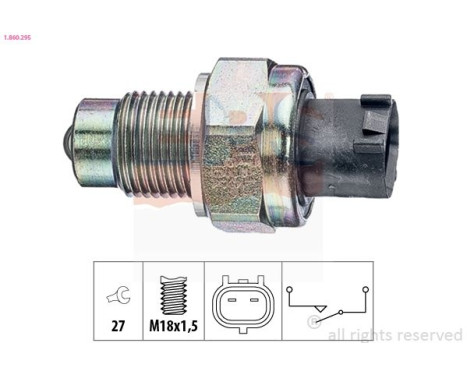 Switch, reverse light Made in Italy - OE Equivalent 1860295 EPS Facet