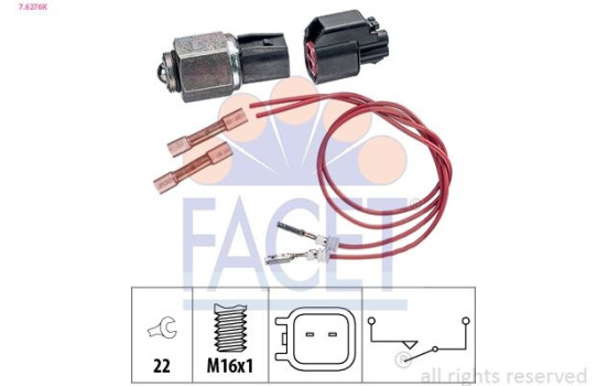 Switch, reverse light Made in Italy - OE Equivalent