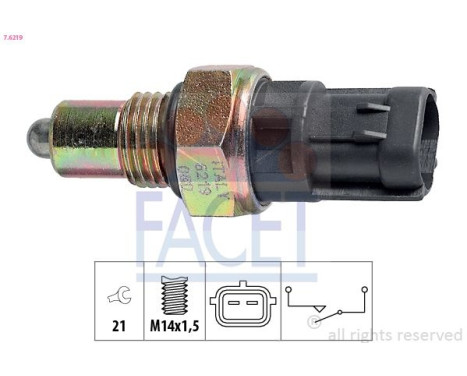 Switch, reverse light Made in Italy - OE Equivalent