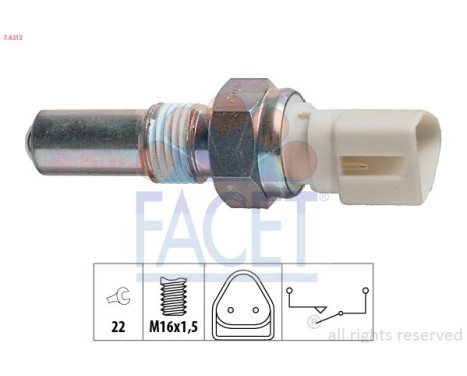 Switch, reverse light Made in Italy - OE Equivalent