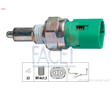 Switch, reverse light Made in Italy - OE Equivalent