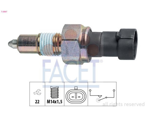 Switch, reverse light Made in Italy - OE Equivalent
