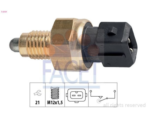 Switch, reverse light Made in Italy - OE Equivalent