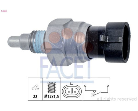 Switch, reverse light Made in Italy - OE Equivalent