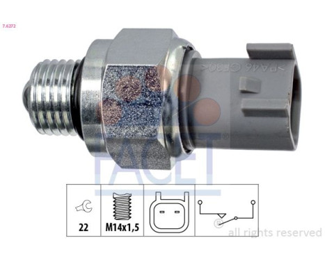 Switch, reverse light Made in Italy - OE Equivalent